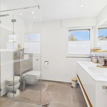 Semesterbostad Boho Haus Sorpesee Mit Privater Sauna, Garten & 2 Baedern Nahe Promenade & Seegarten