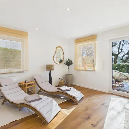 Boho Haus Sorpesee Mit Privater Sauna, Garten & 2 Baedern Nahe Promenade & Seegarten Sundern